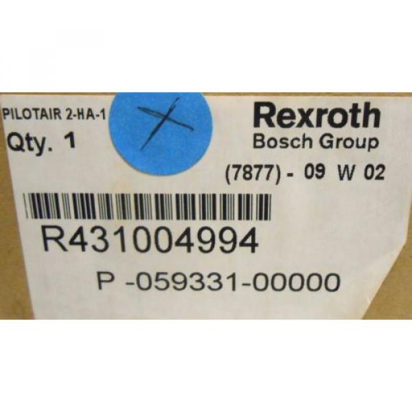 REXROTH, CONTROL AIR VALVE, R431004994, MAX INL 250, 2HA-1 #2 image