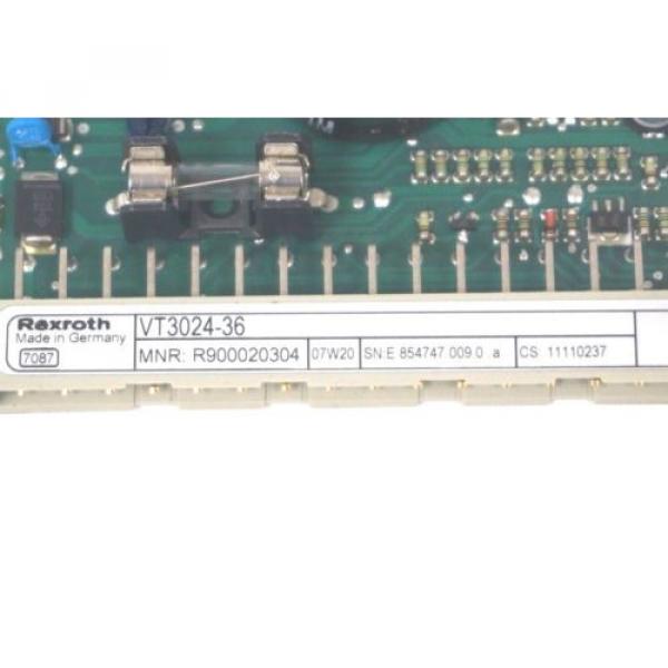 NEW REXROTH VT3024-36 AMPLIFIER BOARD R900020304 #4 image
