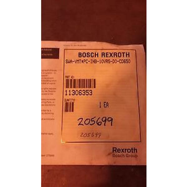Bosch Rexroth SWA-VMT*PC-INB-10VRS-D0-CD650 - New in package #1 image