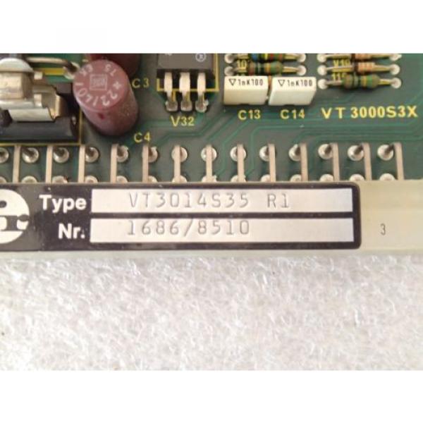 Rexroth Prop Amplifier VT-3014 VT3014S35 R1 VT3000S3X w/ Warranty #4 image