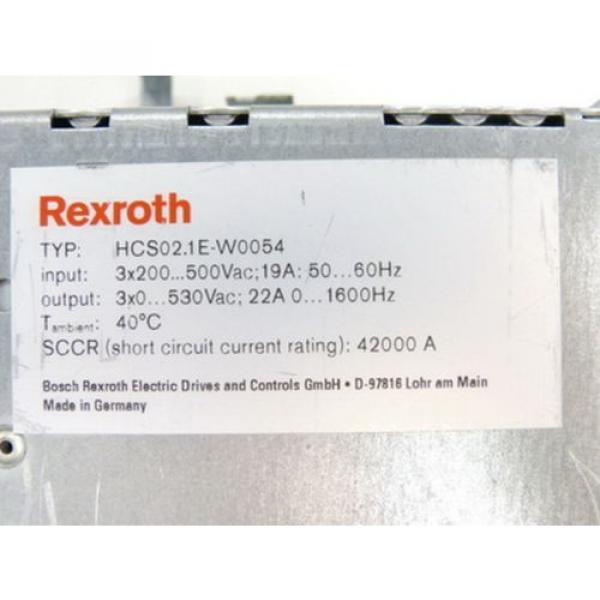 Bosch Rexroth HCS02.1E-W0054 IndraDrive C Controller #3 image