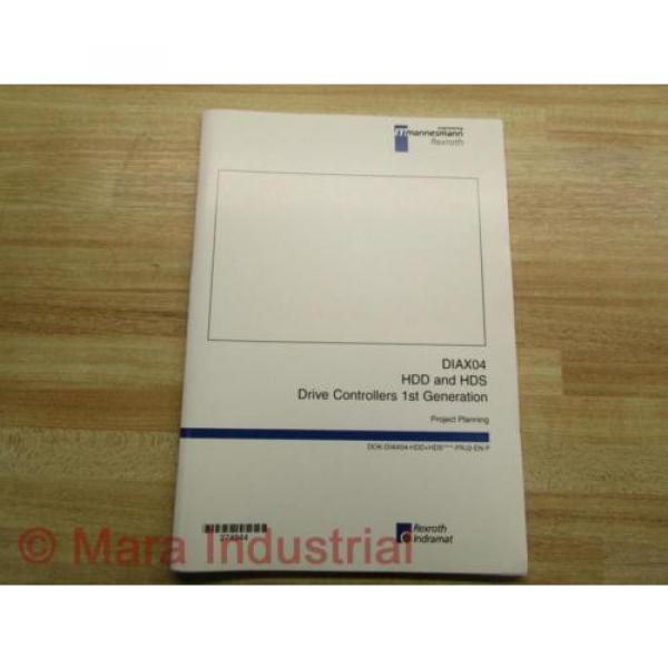Rexroth Indramat DOK-DIAX04-HDD+HDS Project Planning Manual (Pack of 6) #2 image
