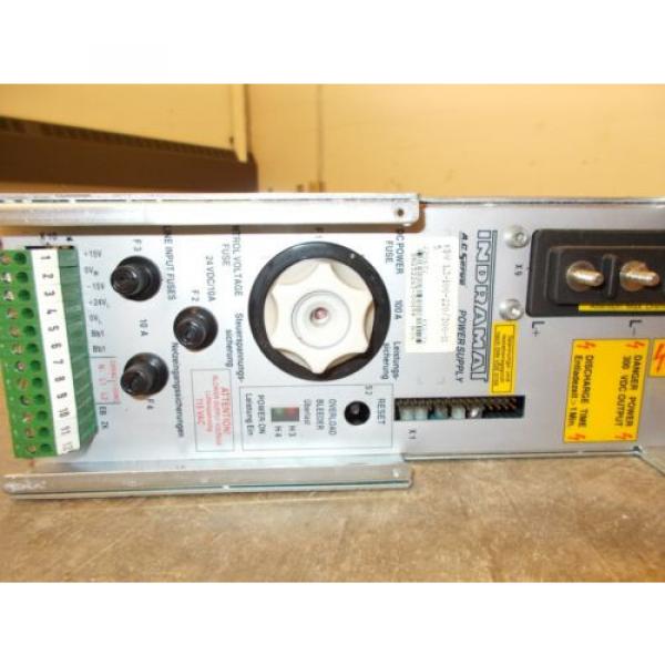 REXROTH INDRAMAT KDV 1.3-100-220/300-115 POWER SUPPLY AC SERVO CONTROLLER DRIVE #4 image