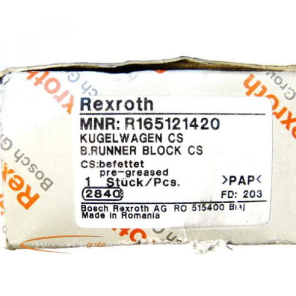 Bosch Rexroth R165121420 Kugelwagen   &gt; ungebraucht! &lt; #3 image