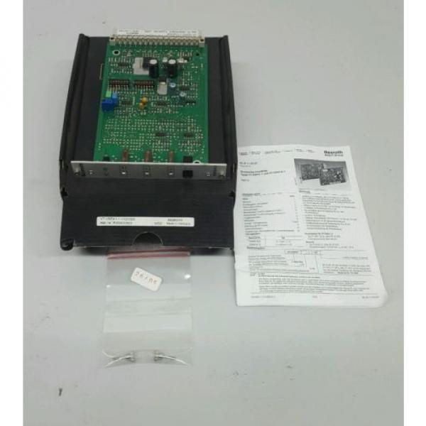 REXROTH BOSCH AMPLIFIER VT-VSPA1-1-11D/V0/0 R900033823 A502 #1 image